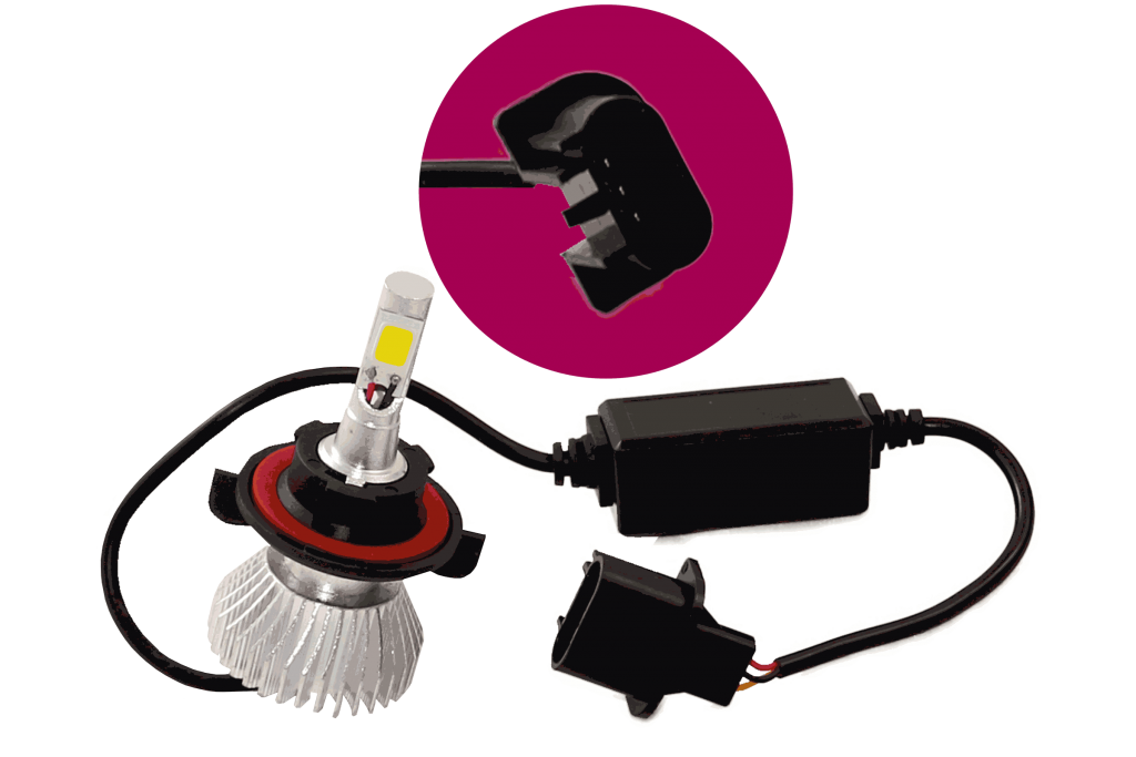 800.120 - LÂMPADA H13 SUPER LED 2D 3200 LUMENS