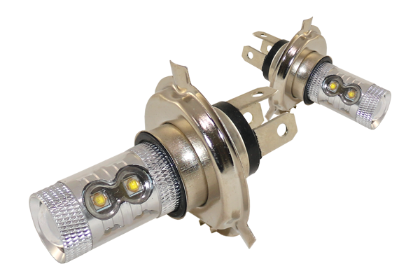 lum1116-FAROL BAIXO NEBLINA H4 10 LEDS 12V 50W